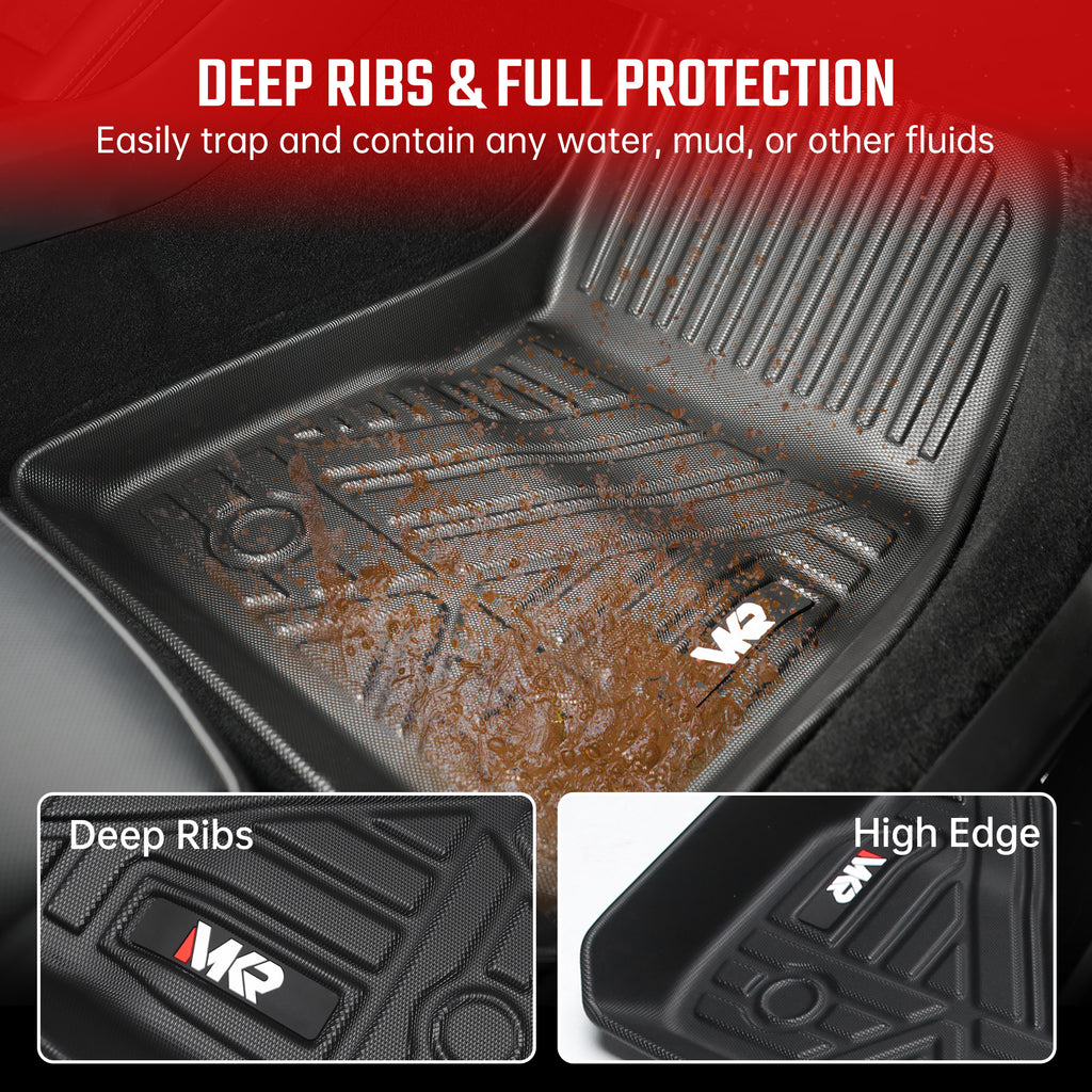 TPE Floor Mat For Tesla Model 3 2023-2025