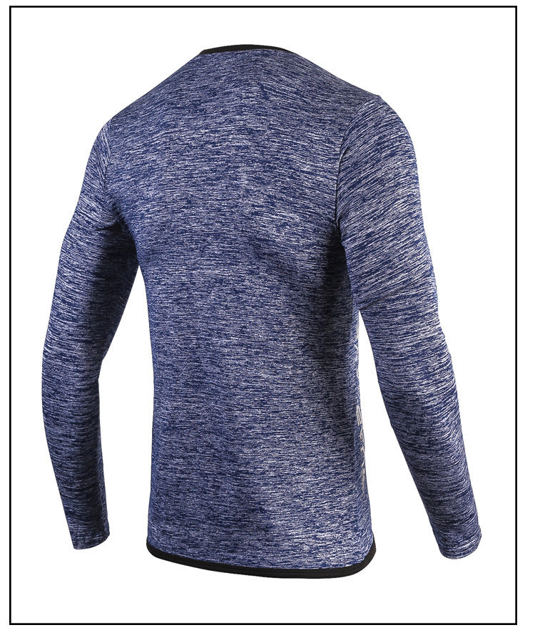 Men's Long Sleeve Compression Tights – Quick-Dry Basketball & Training