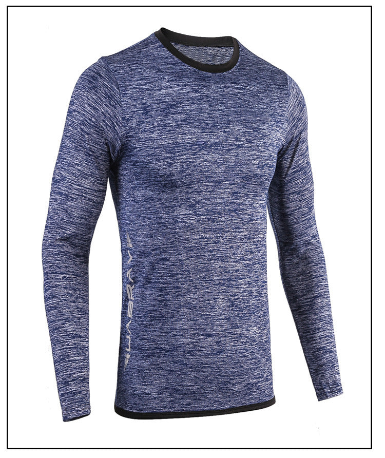 Men's Long Sleeve Compression Tights – Quick-Dry Basketball & Training
