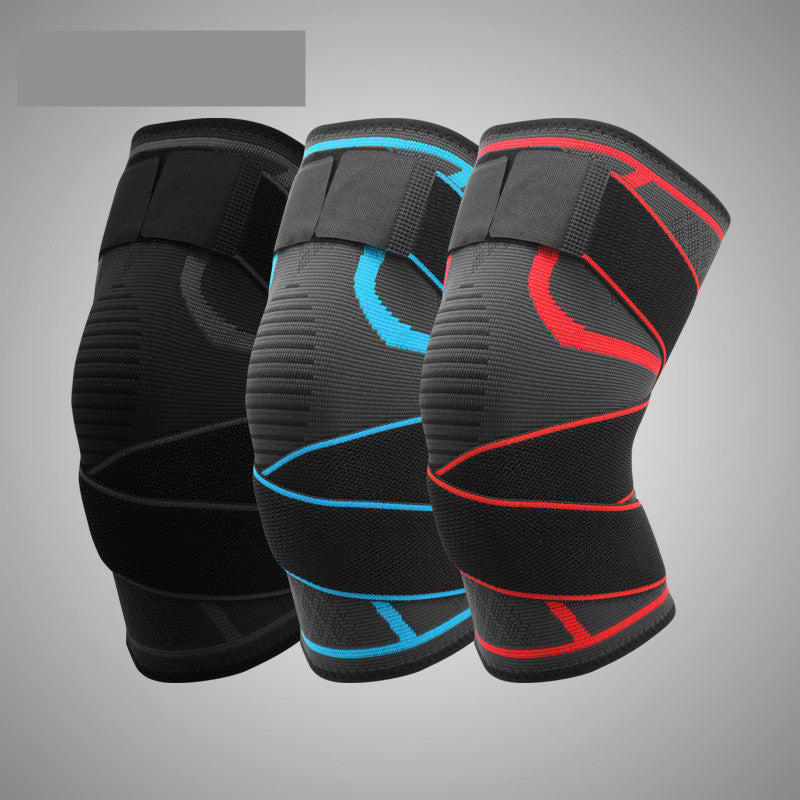 Cross-Strap Compression Knee Pads – Sports & Gym Support
