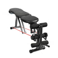 Dumbbell Bench Foldable Adjustable Indoor Fitness Chair